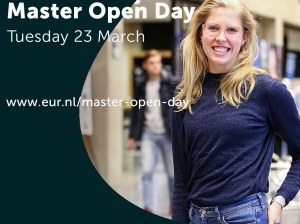 Online Master Open Day Erasmus University Rotterdam on March 23